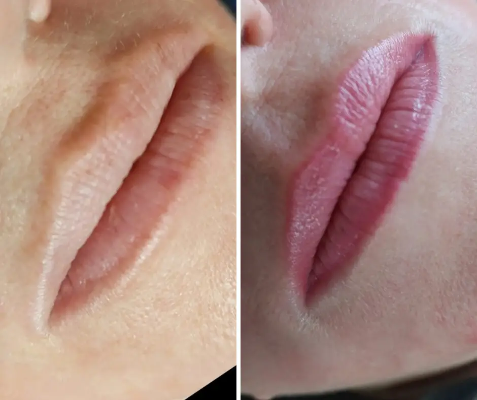 Machiaj permanent — pigmentare sprâncene și buze la salonul Lidia Lux din Râșnov